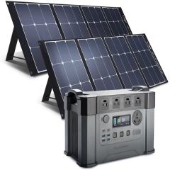 Соларна система за ток ALLPOWERS S2000 Pro + SP035 2бр. Панели 200W