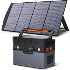 ALLPOWERS Solar Generator S1500 Portable Power Station 1500W + SP033 Solar Panel 200W