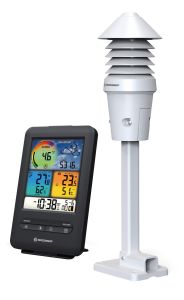 BRESSER WI-FI Цветна метеорологична станция с сензор 4 в 1 и индикация за предотвратяване на слънчево изгаряне