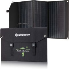 Мобилно слънчево зарядно устройство Bresser 90W с 3xUSB (бързо зареждане)  и DC изход