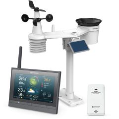 BRESSER MeteoChamp 7-в-1 HD Wi-Fi метеорологична станция с различни режими на дисплея