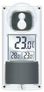 Соларен термометър за прозорци BRESSER